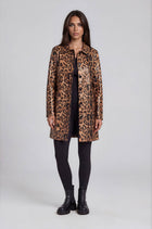 Leopard Print Coat
