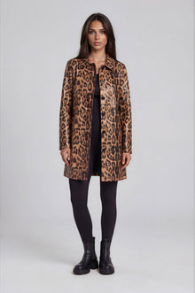 Leopard Print Coat