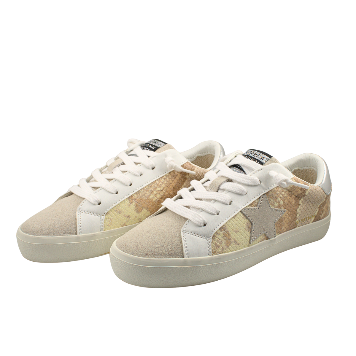 Champagne Python Star Sneaker