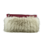 Bordeaux Luxe Clutch