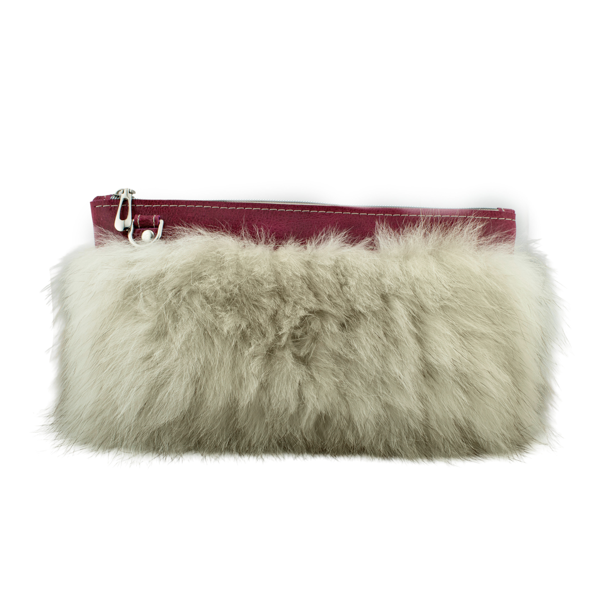 Bordeaux Luxe Clutch