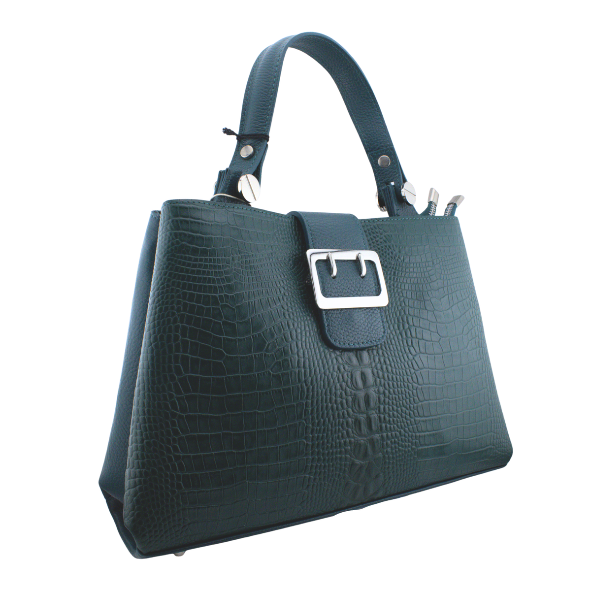 Alessia Satchel - Dark Green
