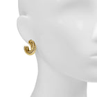 Hoop Earrings - Twisted Knot Collection