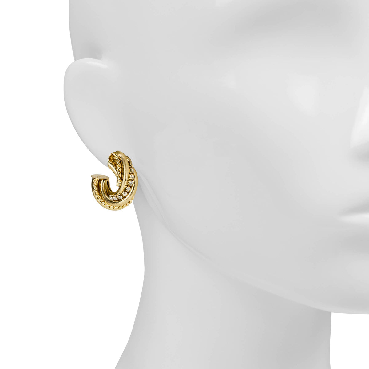 Hoop Earrings - Twisted Knot Collection