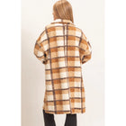 Brielle Plaid Sweater Coat