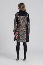 Mixed Print Leopard Patchwork Jacket