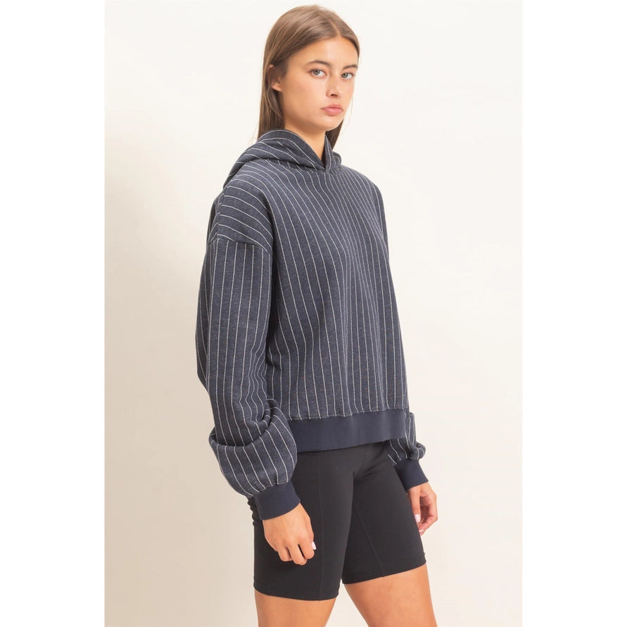 Monroe Pinstripe Lounge Set