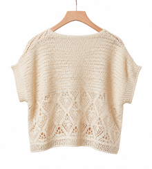 Celine Crochet Sweater