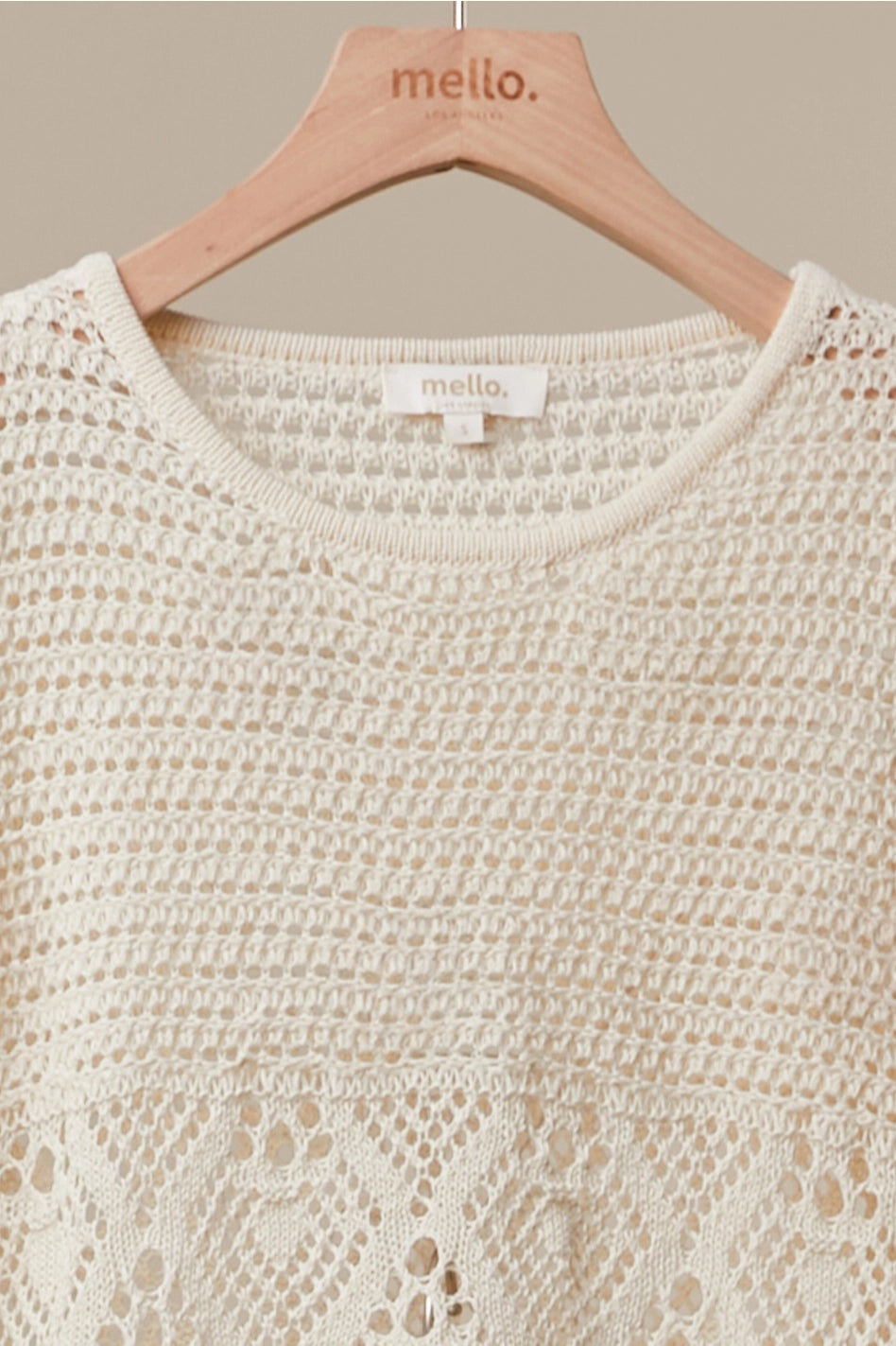Celine Crochet Sweater