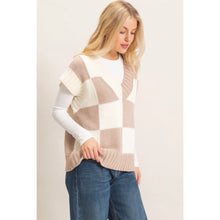 Remy Checkered Sweater Vest