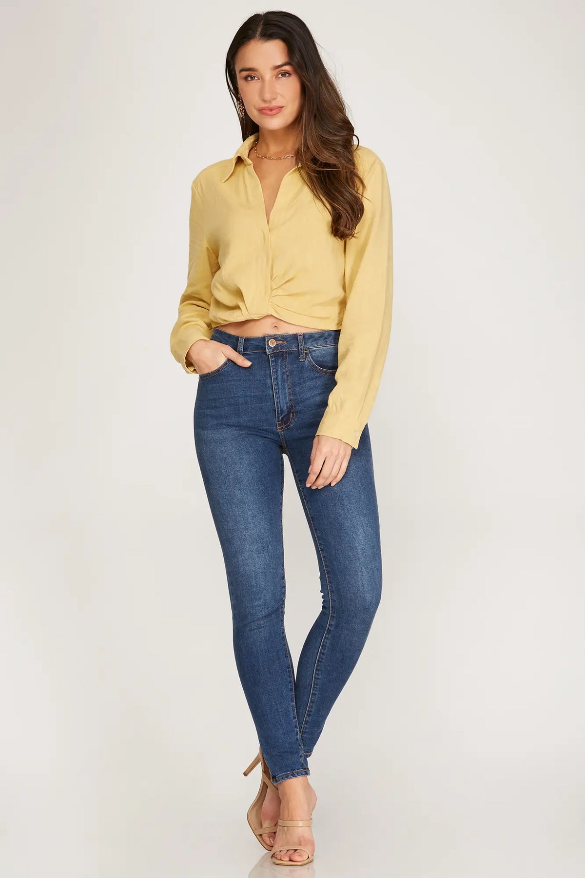 Isabeau Ruched Blouse