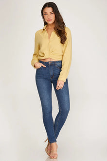 Isabeau Ruched Blouse