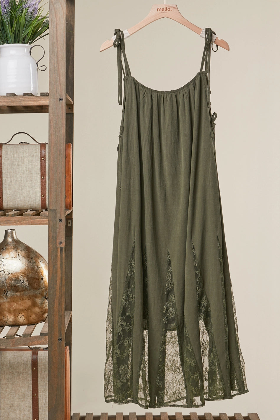 Liora Lace Midi Dress