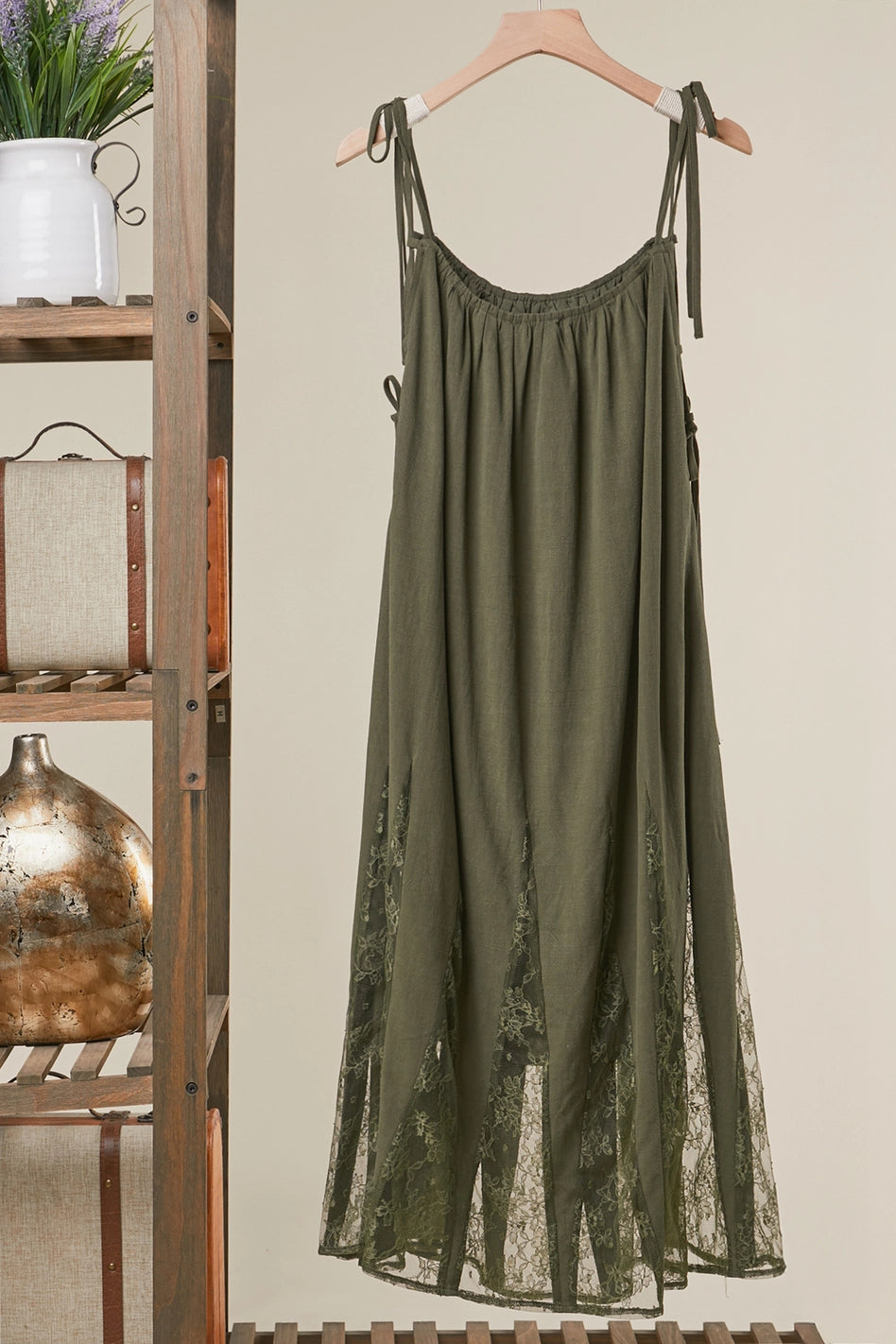 Liora Lace Midi Dress