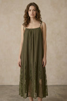 Liora Lace Midi Dress