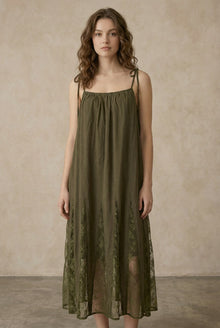 Liora Lace Midi Dress