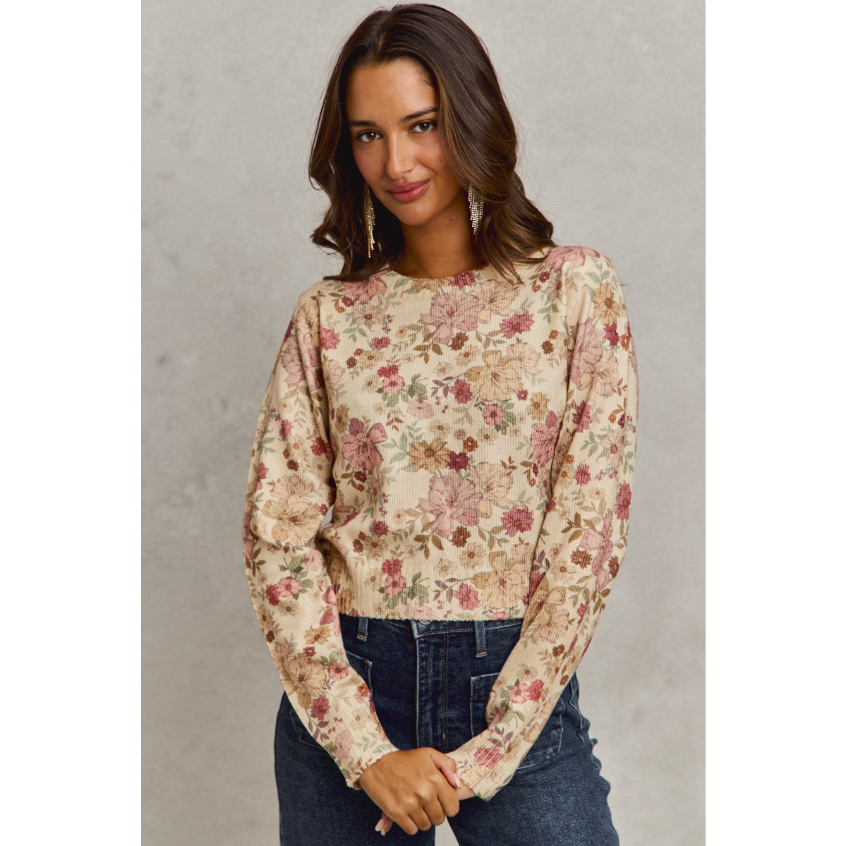 Estelle Floral Knit Top