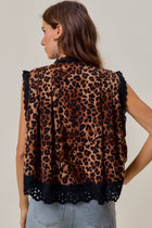 Colette Lace-Trim Blouse