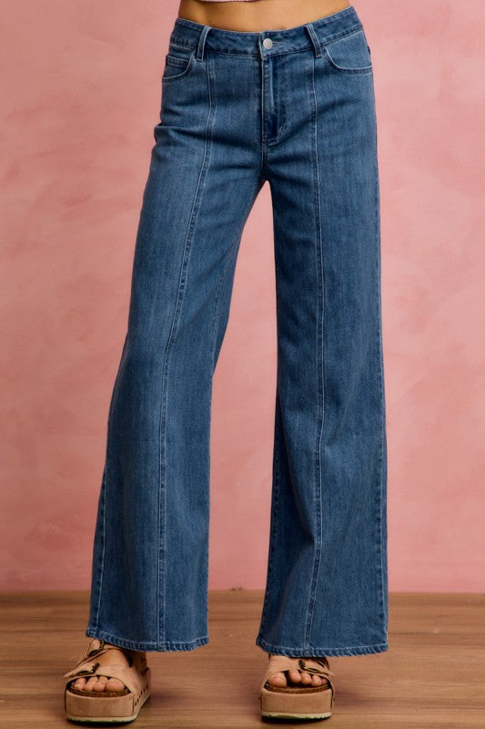 Aveline Front Seam Jeans