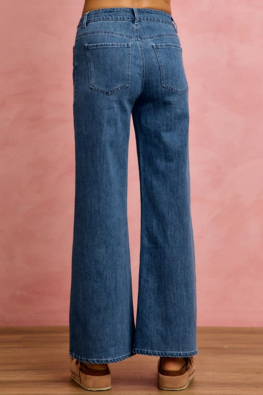 Aveline Front Seam Jeans