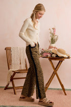 Valencia Leopard Flare Pants