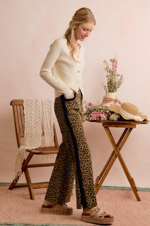 Valencia Leopard Flare Pants
