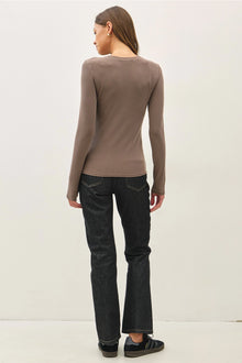 The Rowan Ribbed Top
