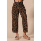Leopard Barrel Jeans