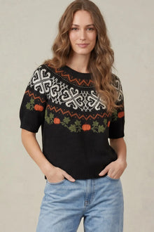 Harvest Embroidered Knit