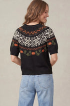 Harvest Embroidered Knit