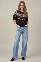 Harvest Embroidered Knit