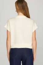 Harvest Pumpkin Knit Top