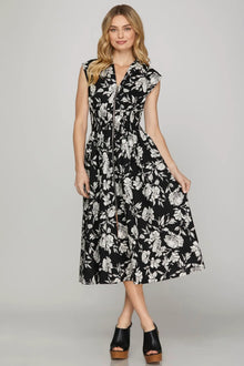 Colette Rose Zip-Front Dress