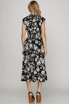 Colette Rose Zip-Front Dress