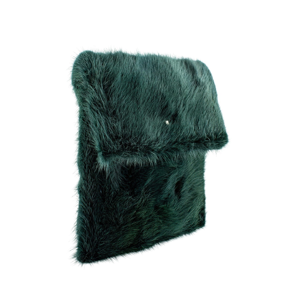 The Émeraude Vintage Fur Handbag