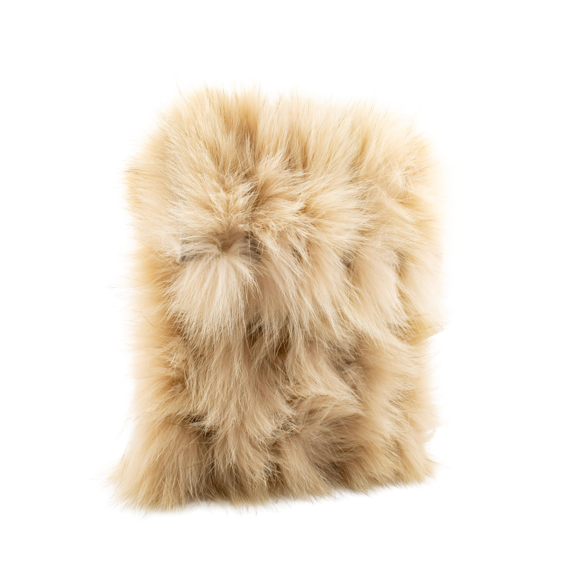 The Argent Fox Fur Handbag