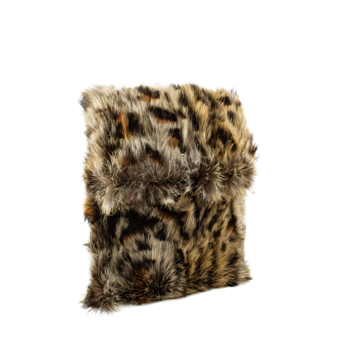 The Fauve Leopard Print Fur Handbag