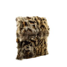 The Fauve Leopard Print Fur Handbag