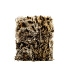 The Fauve Leopard Print Fur Handbag