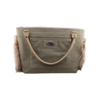 The Rosewood Mongolian Lamb Fur Handbag