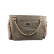 The Rosewood Mongolian Lamb Fur Handbag