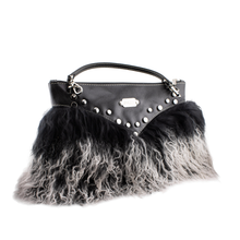The Noir Mongolian Lamb Bag