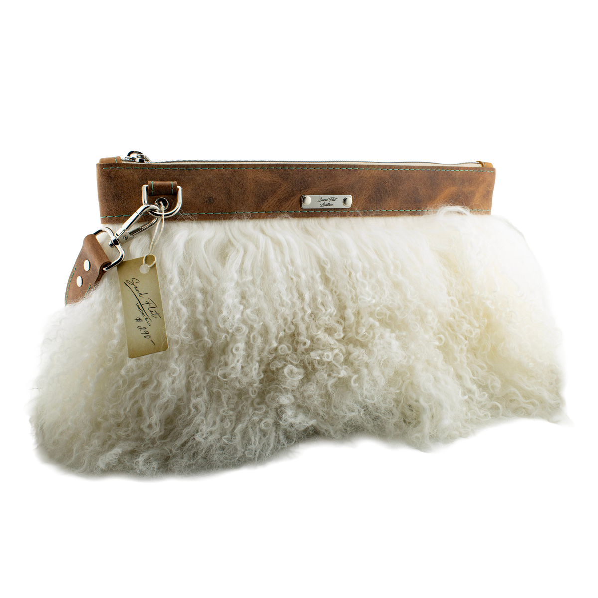 Ivory Noir Clutch
