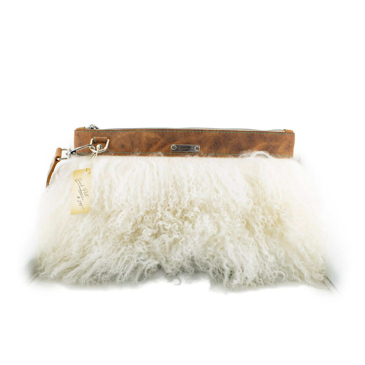 Ivory Noir Clutch