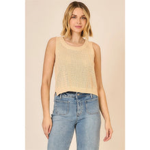 Elowen Open-Knit Sweater Tank
