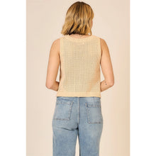Elowen Open-Knit Sweater Tank