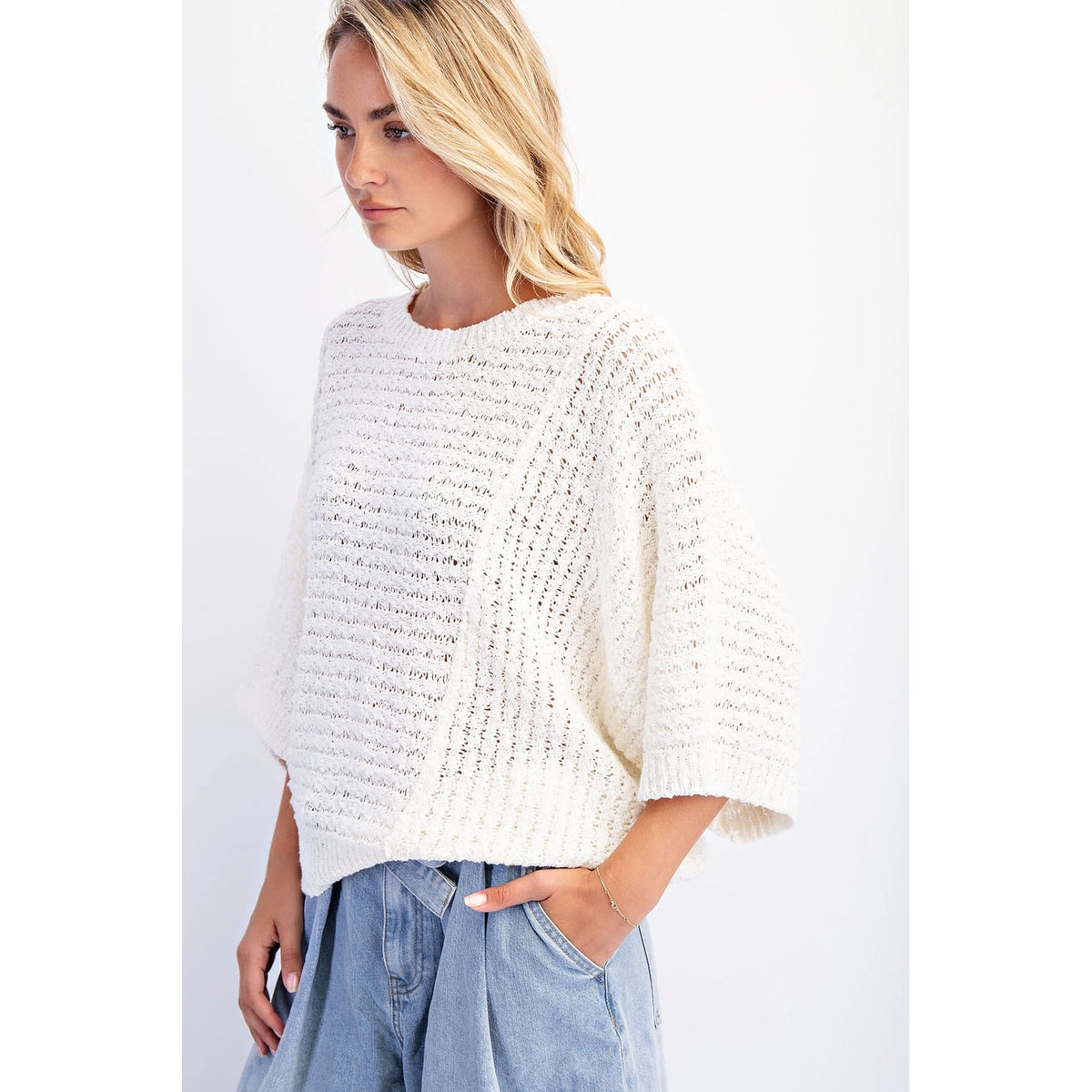 Elowen Open-Knit Sweater