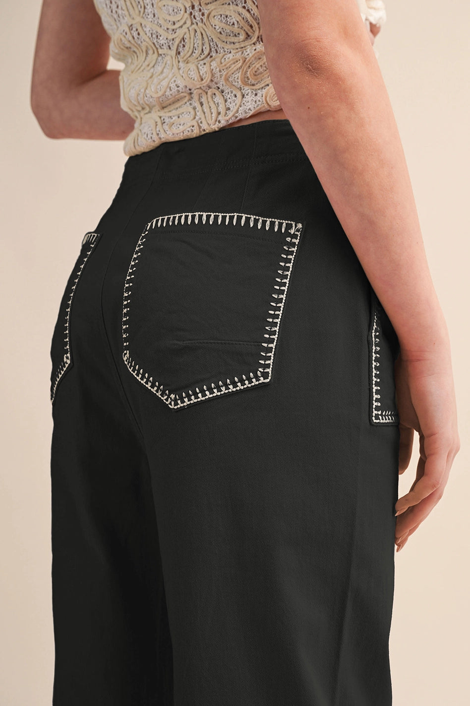 Paloma Patch Pocket Pants