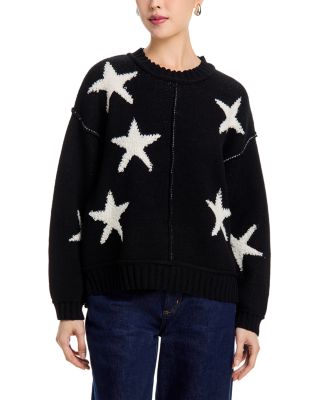 Celestial Raw-Edge Sweater