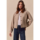 The Élan Corduroy Collar Jacket